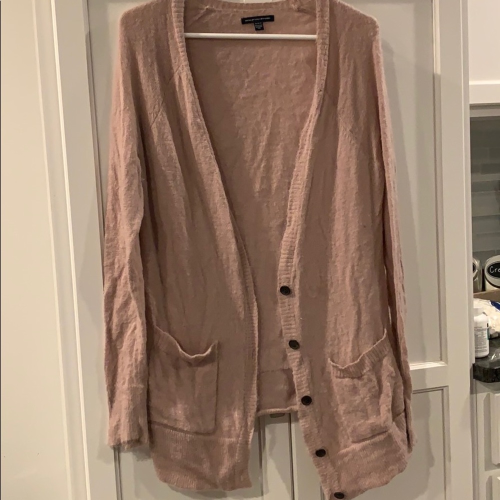 Pocket Button Cardigan
